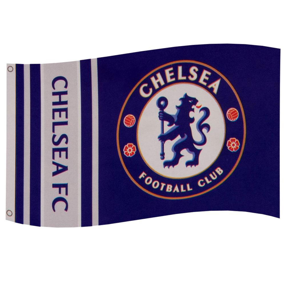 Chelsea FC Wordmark Flag - Buy  at GiftMasters.co.uk