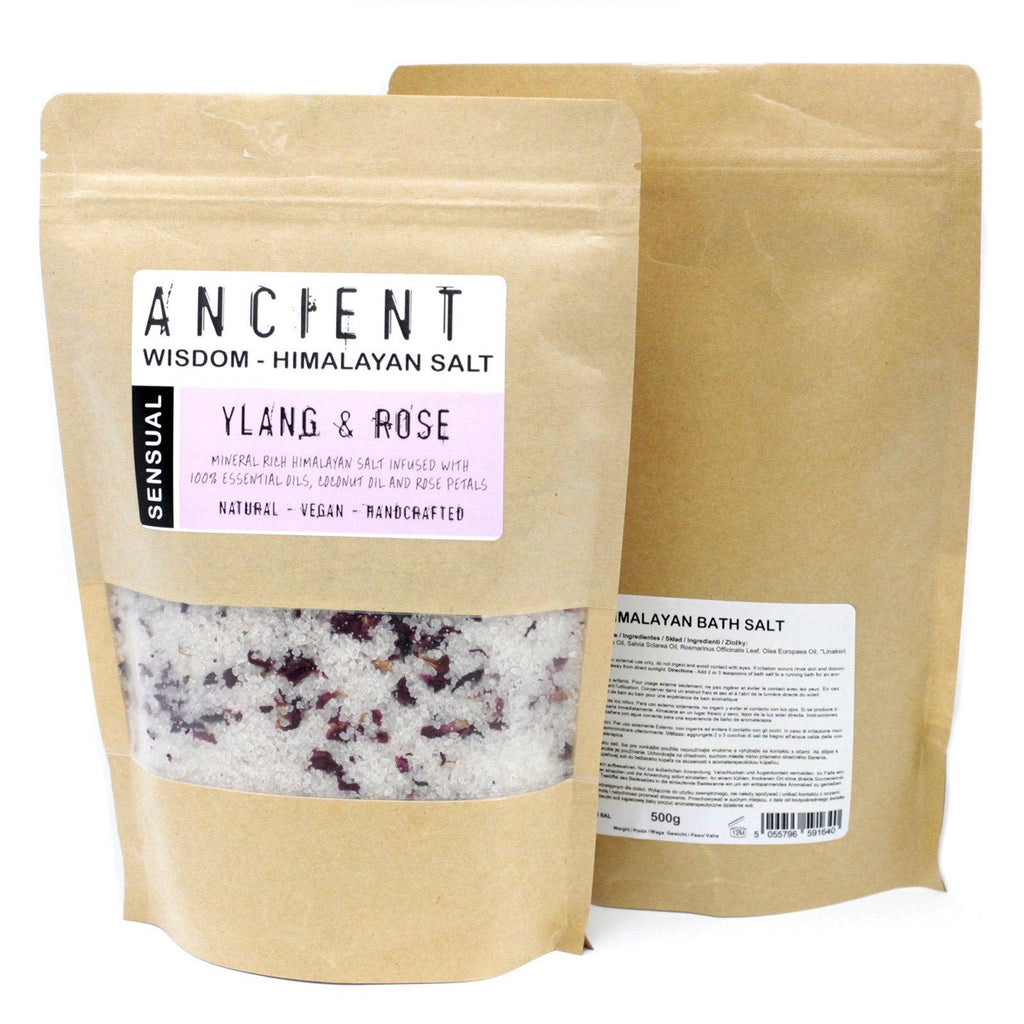 Himalayan Bath Salt Blend 500g - Sensual - Buy 0.5 at GiftMasters.co.uk