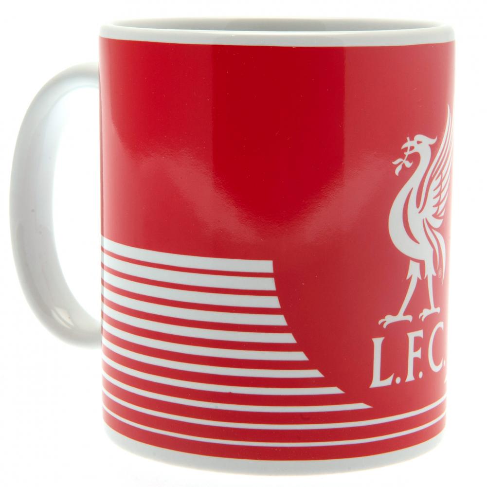 Liverpool FC Linea Mug - Buy Standard Mugs at GiftMasters.co.uk