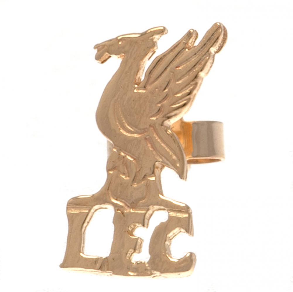 Liverpool FC 9ct Gold Earring LB - Buy Earrings at GiftMasters.co.uk