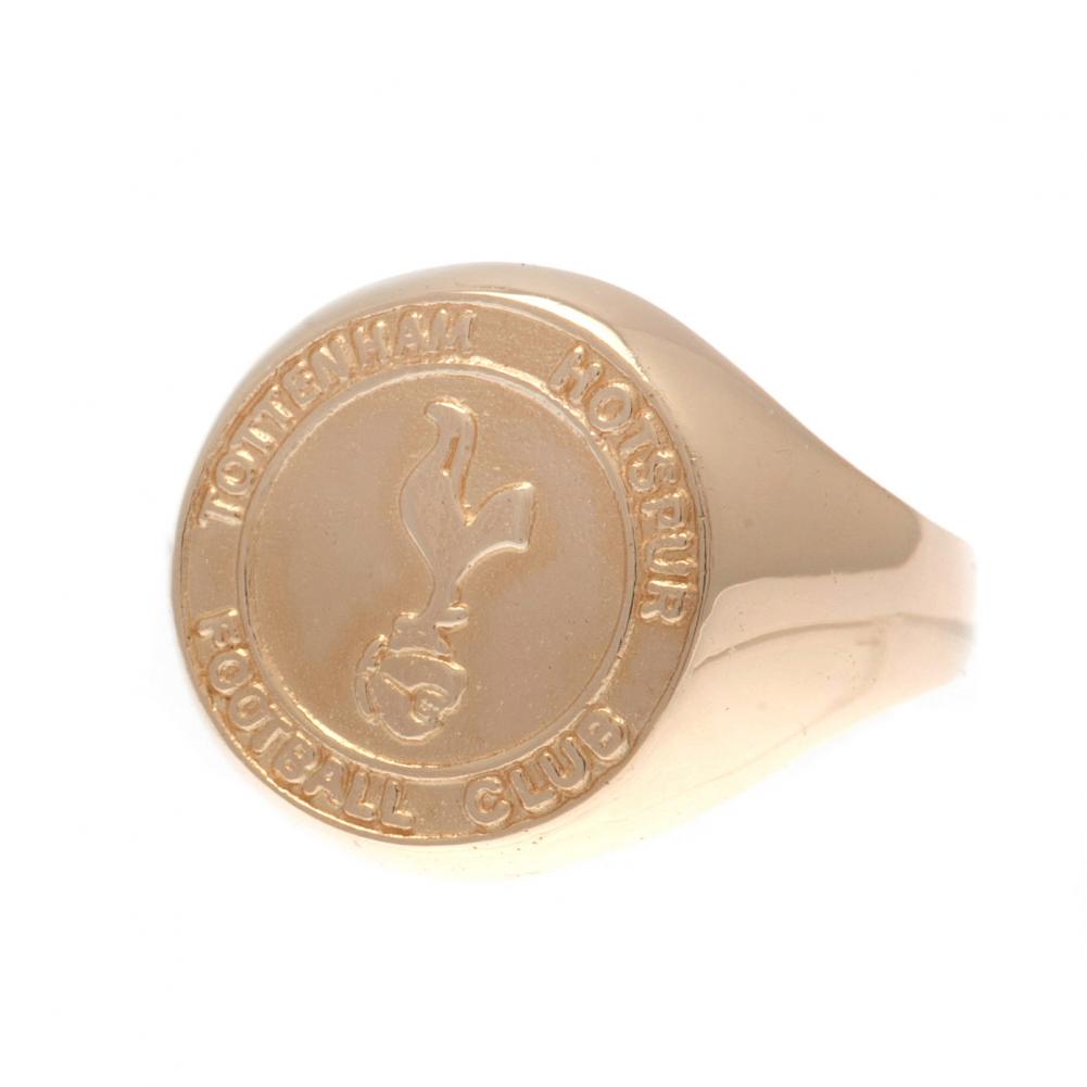 Tottenham Hotspur FC 9ct Gold Crest Ring - Buy Rings at GiftMasters.co.uk