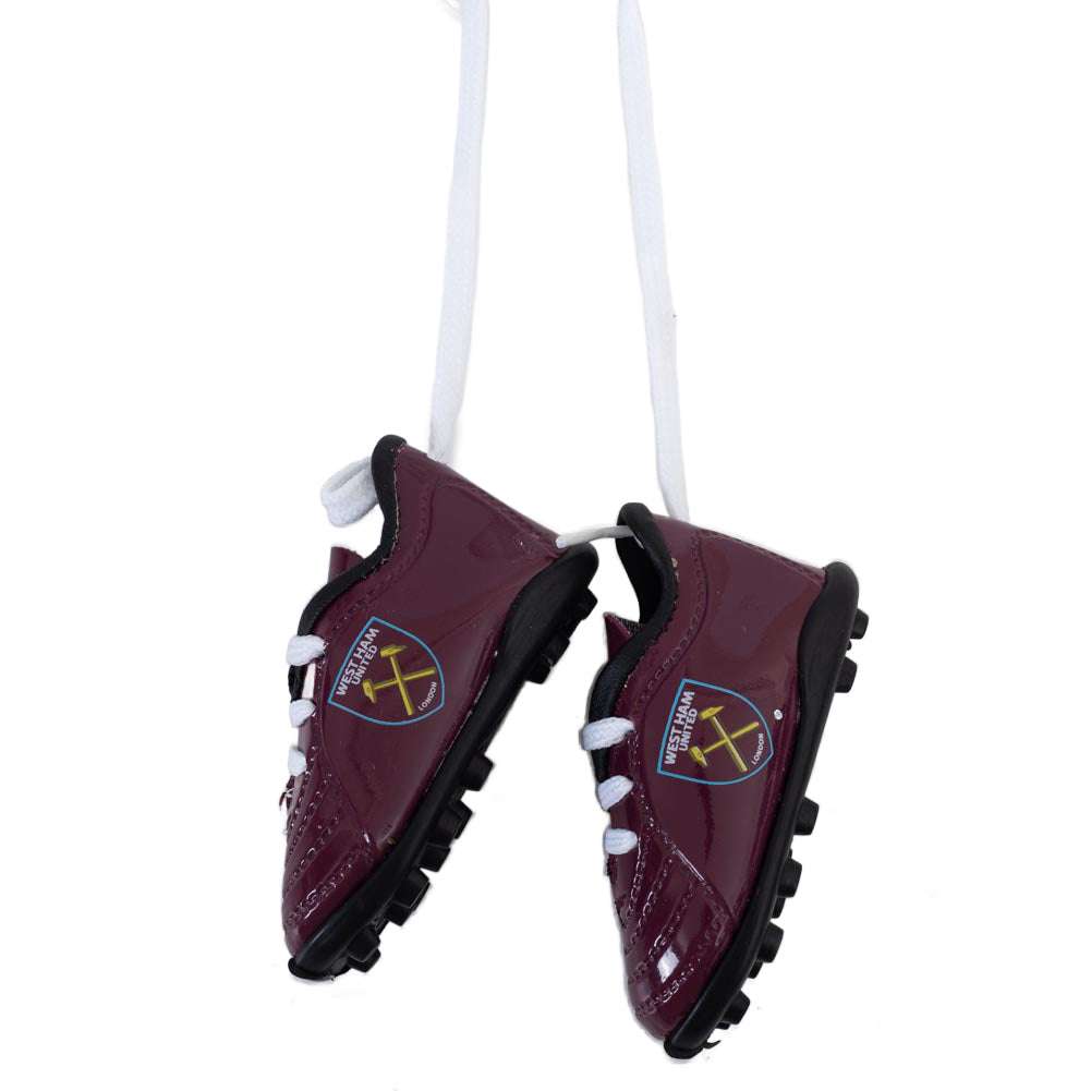West Ham United FC Mini Football Boots - Buy  at GiftMasters.co.uk