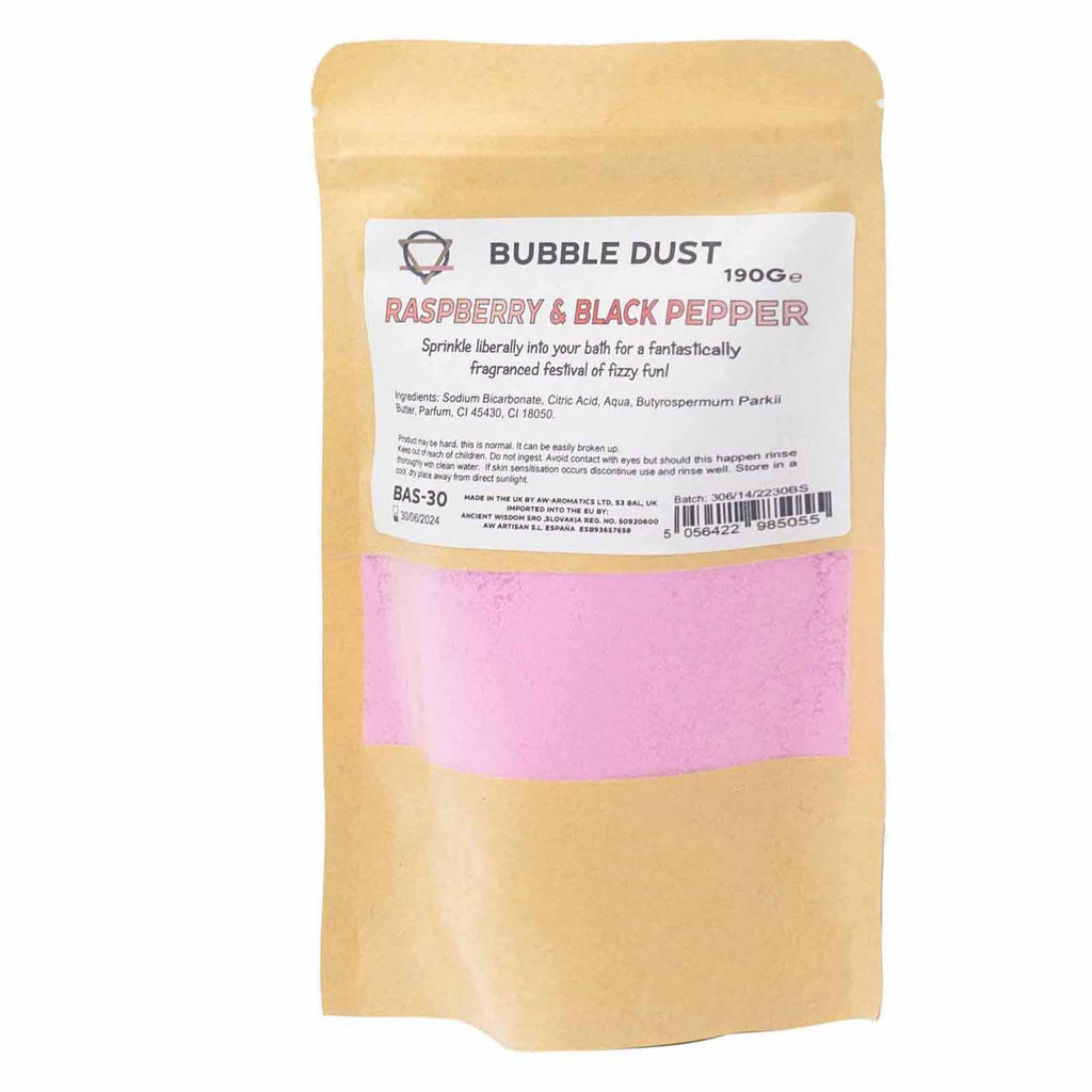 Raspberry & Black Pepper Bath Dust 190g - Buy 0.19 at GiftMasters.co.uk