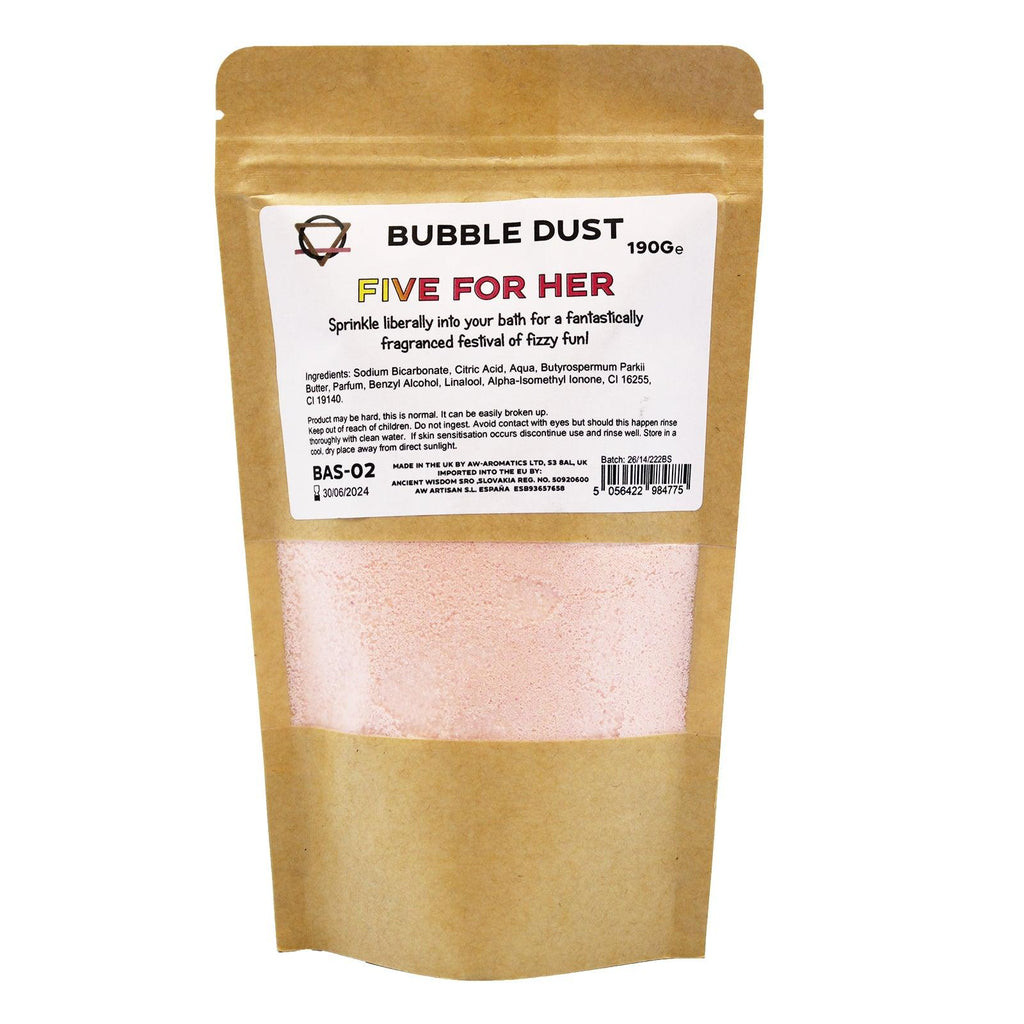 Five for Her Bath Dust 190g - Buy 0.19 at GiftMasters.co.uk