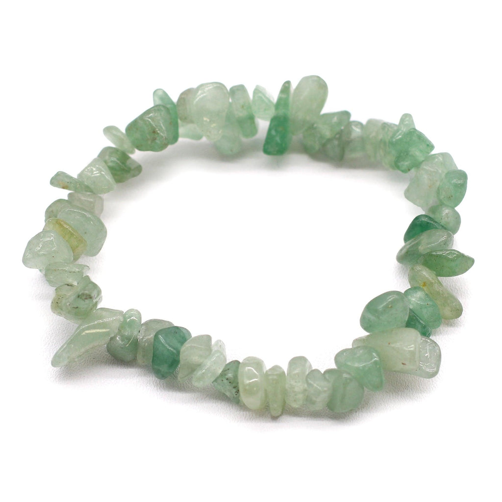 Chipstone Bracelet -Aventurine Green - Buy 0.18 at GiftMasters.co.uk
