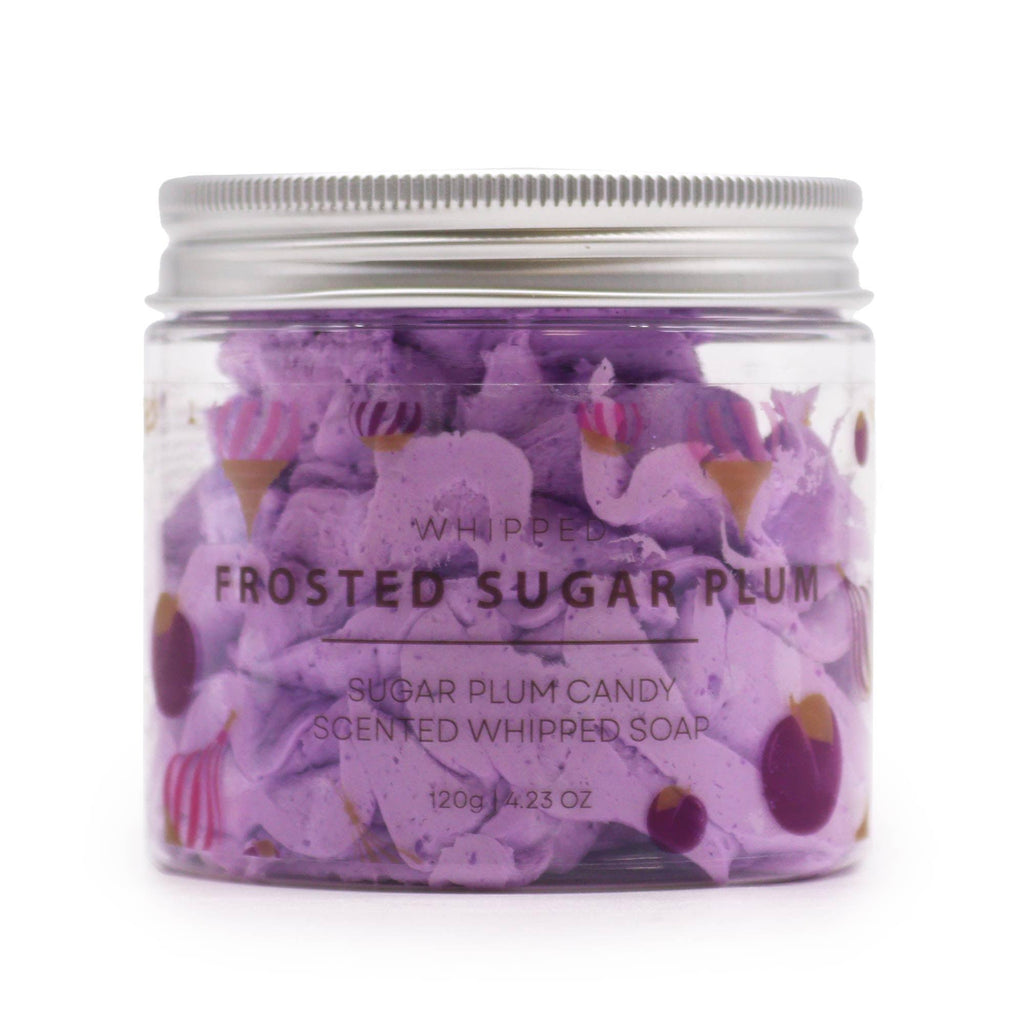 Frosted Sugar Plum Whipped Soap 120g - Buy 0.16 at GiftMasters.co.uk