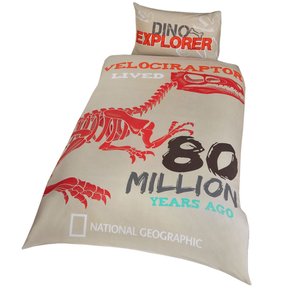 National Geographic Single Duvet Set Raptor - Buy Bed Linen at GiftMasters.co.uk