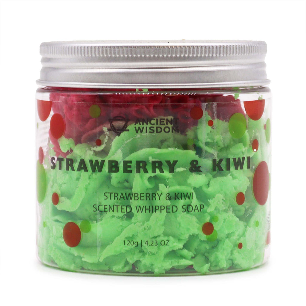 Strawberry & Kiwi Whipped Soap 120g - Buy 0.16 at GiftMasters.co.uk