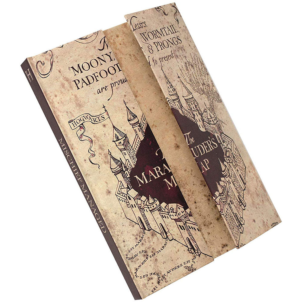 Harry Potter Magnetic Notebook Marauders Map - Buy  at GiftMasters.co.uk