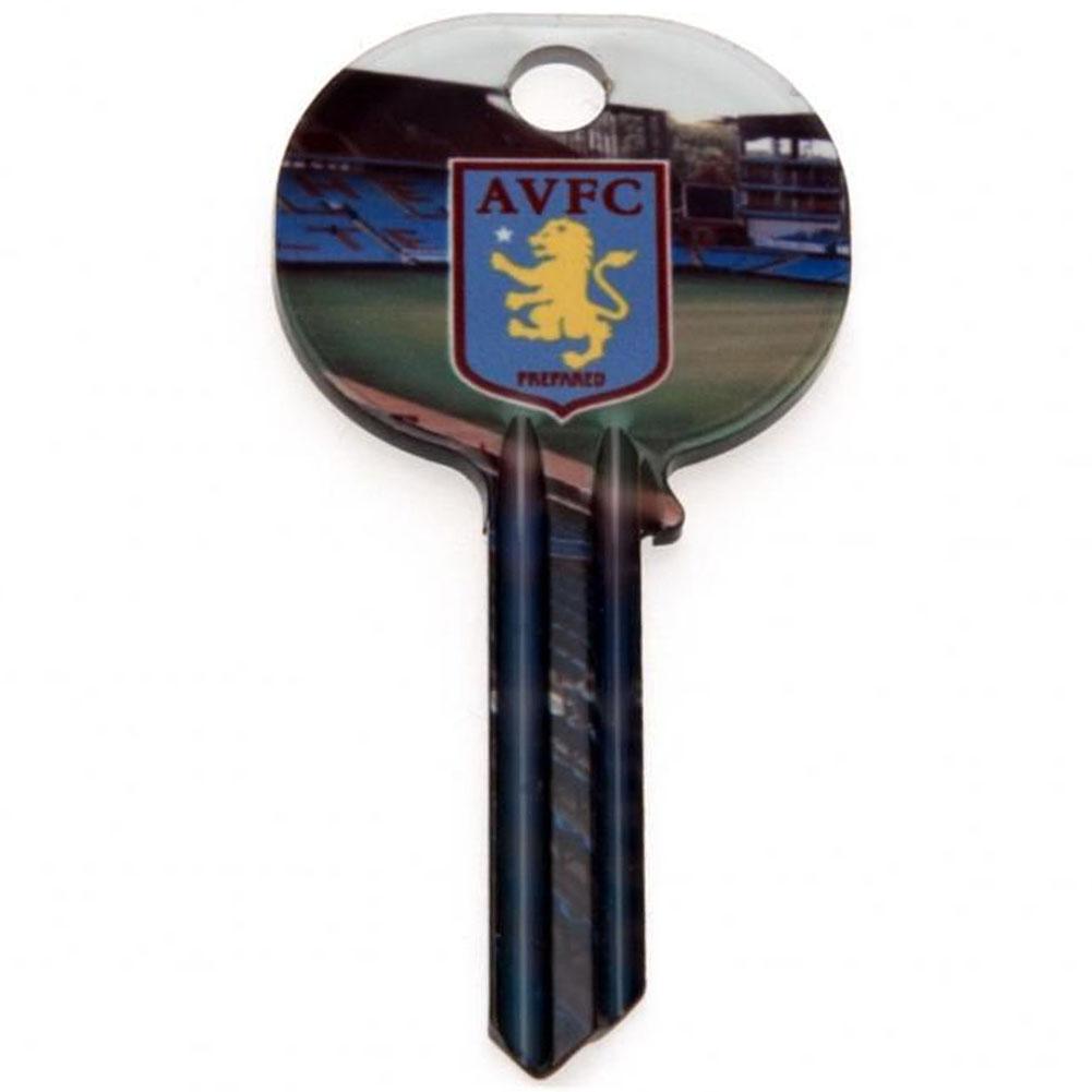 Aston Villa FC Stadium Door Key - Buy Keys & Padlocks at GiftMasters.co.uk