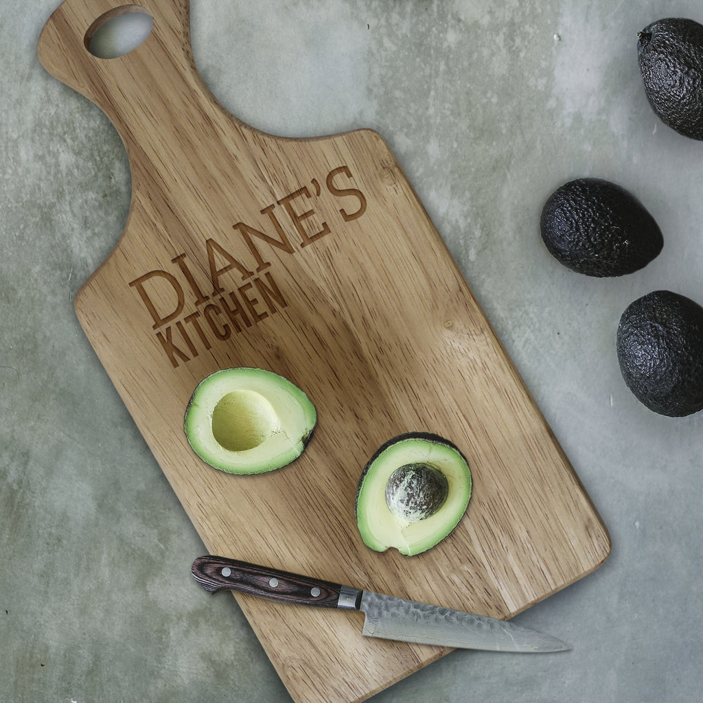 Personalised Free Text Paddle Board - Buy Kitchen, Baking & Dining Gifts at GiftMasters.co.uk