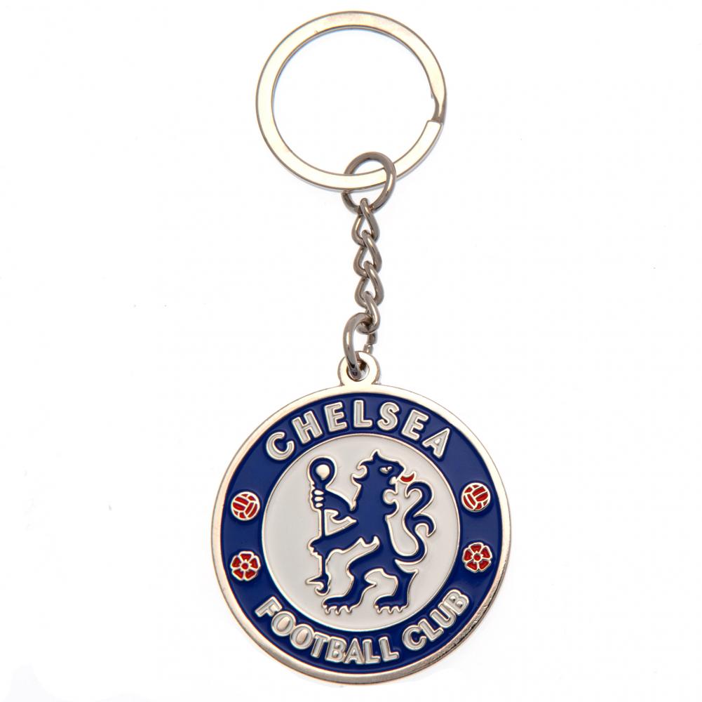 Chelsea FC Crest Keyring - Buy  at GiftMasters.co.uk