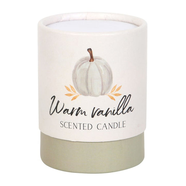 Warm Vanilla Autumn Candle - GiftMasters.co.uk