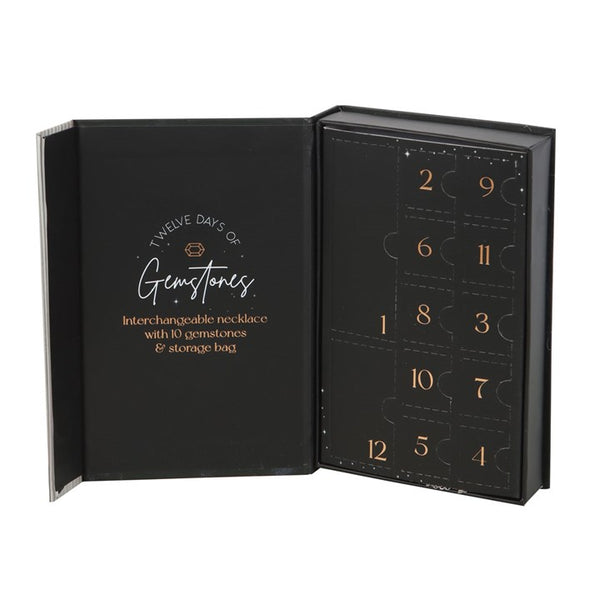 12-Day Crystal Necklace Advent Calendar - GiftMasters.co.uk