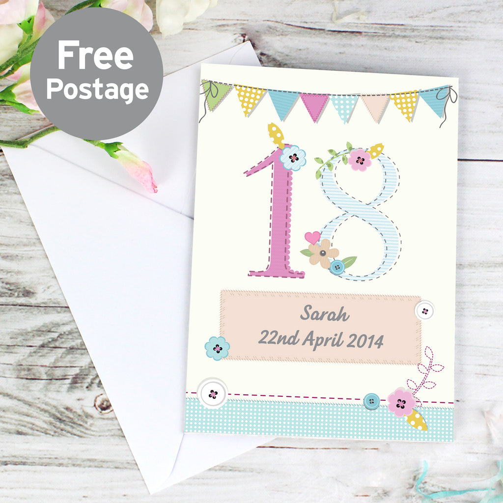 Personalised Birthday Craft Card - Buy Greetings Cards at GiftMasters.co.uk