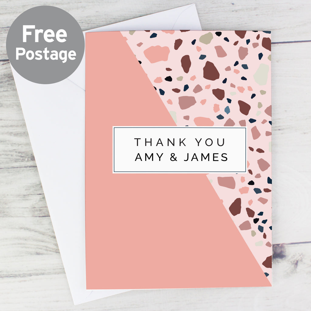 Personalised Thank You Card - Buy Greetings Cards at GiftMasters.co.uk
