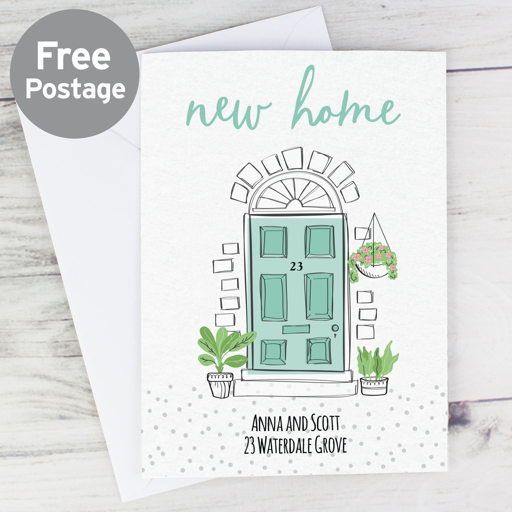 Personalised New Home Card - Buy Greetings Cards at GiftMasters.co.uk