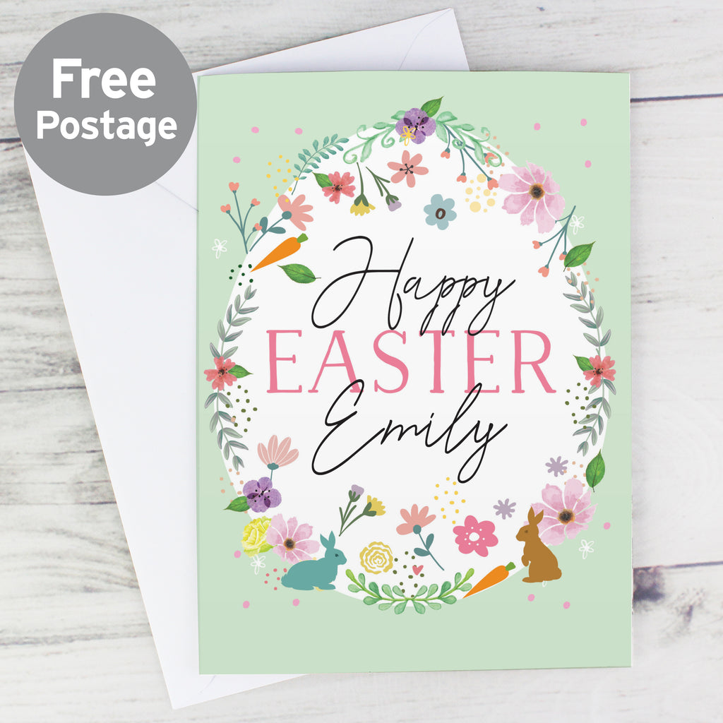 Personalised Easter Springtime Card - Buy Greetings Cards at GiftMasters.co.uk