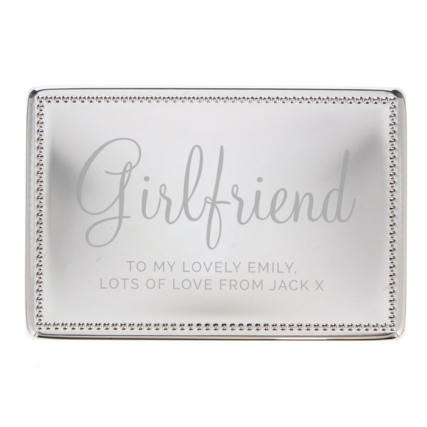 Personalised Rectangular Jewellery Box