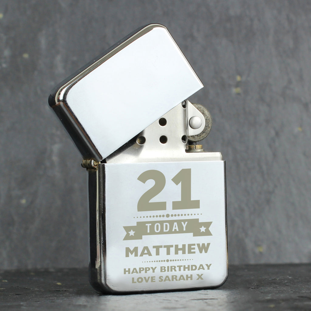 Personalised Birthday Star Lighter - Buy Keepsakes at GiftMasters.co.uk