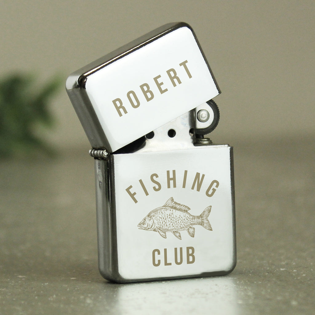 Personalised Fishing Lighter - Buy Keepsakes at GiftMasters.co.uk
