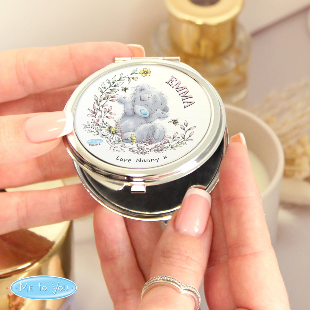 Personalised Me to You Bees Compact Mirror - Buy Keepsakes at GiftMasters.co.uk