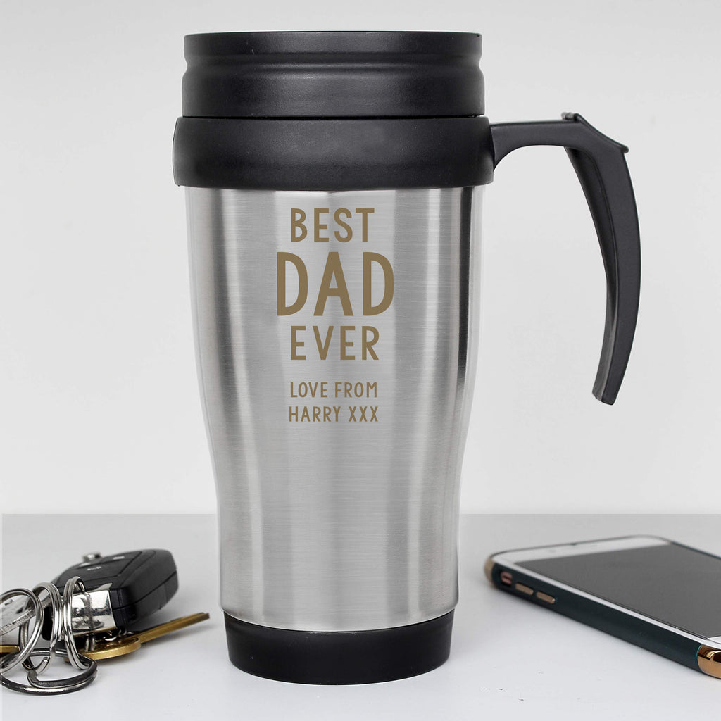 Personalised Free Text Travel Mug - Buy Mugs at GiftMasters.co.uk