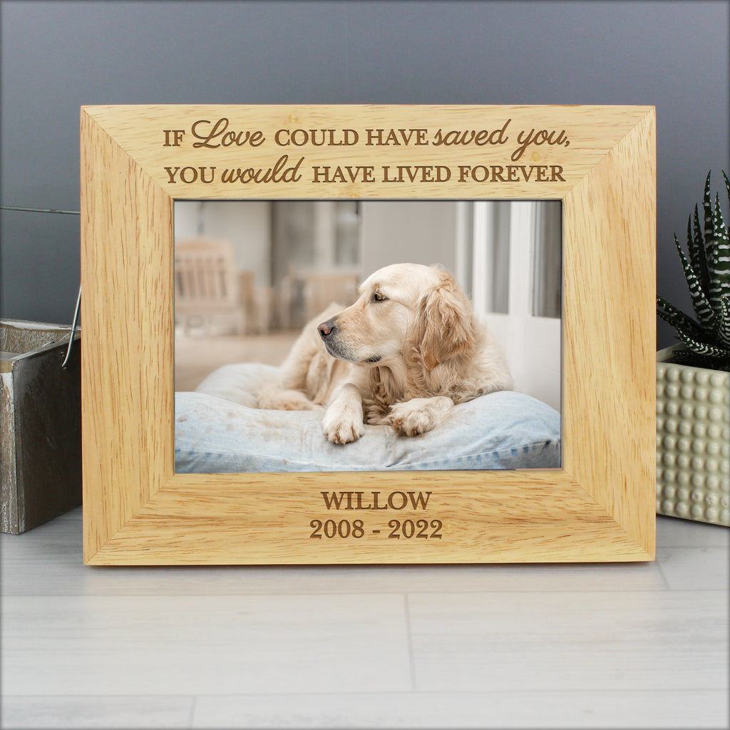 Personalised Pet Memorial 6x4 Photo Frame - Buy Photo Frames, Albums and Guestbooks at GiftMasters.co.uk