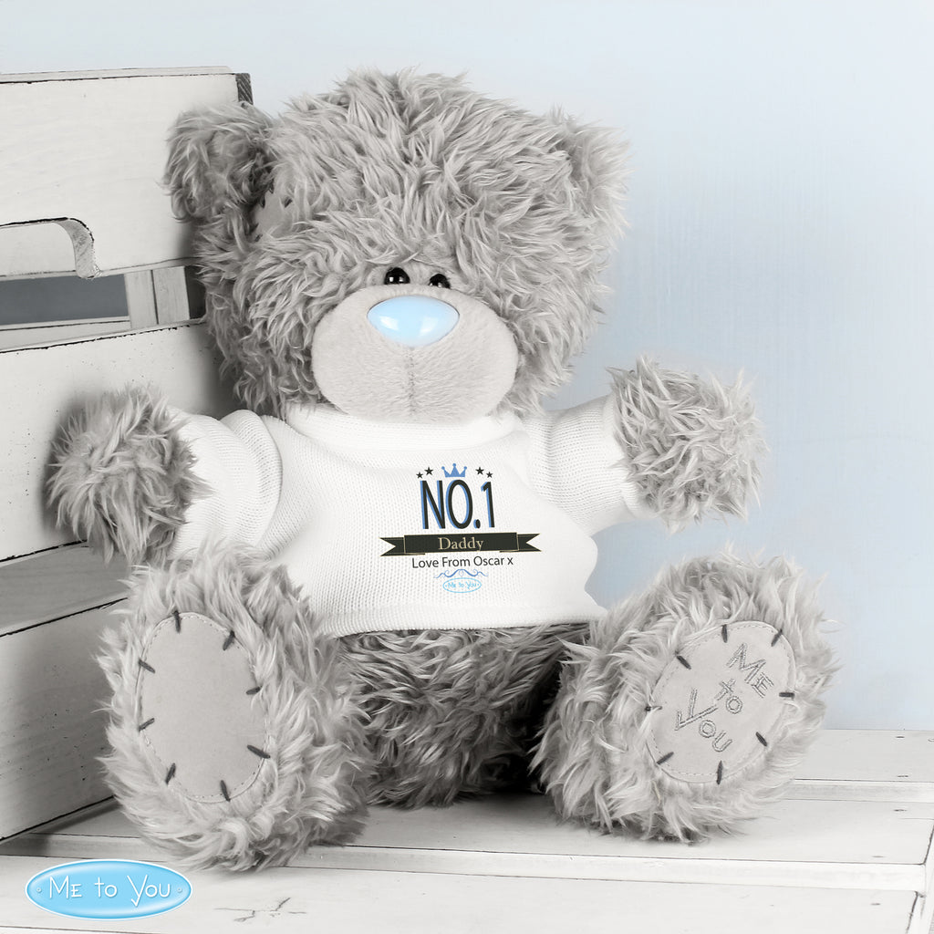 Personalised Me to You Bear 'No.1' - Buy Plush at GiftMasters.co.uk