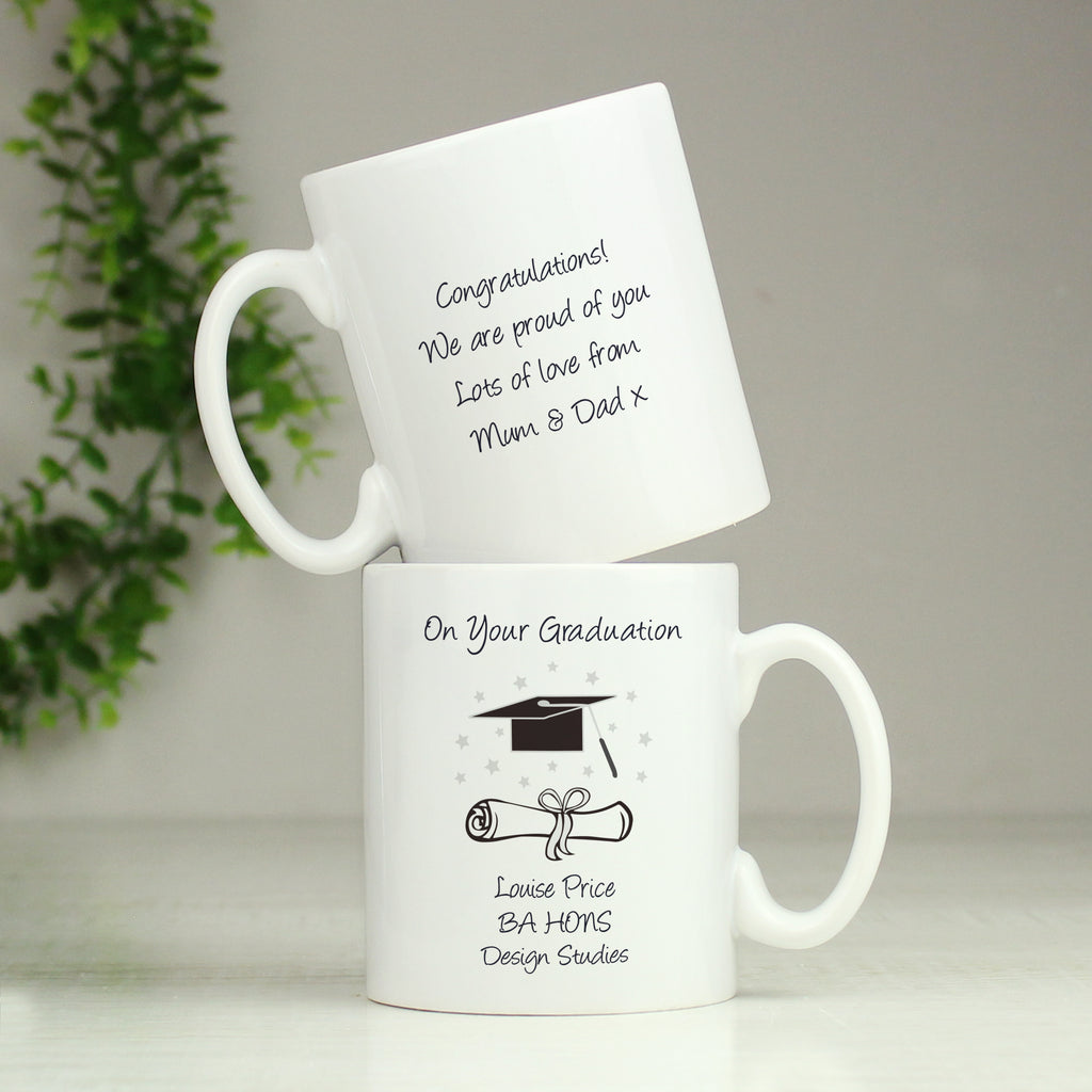 Personalised Graduation Mug - Buy Mugs at GiftMasters.co.uk