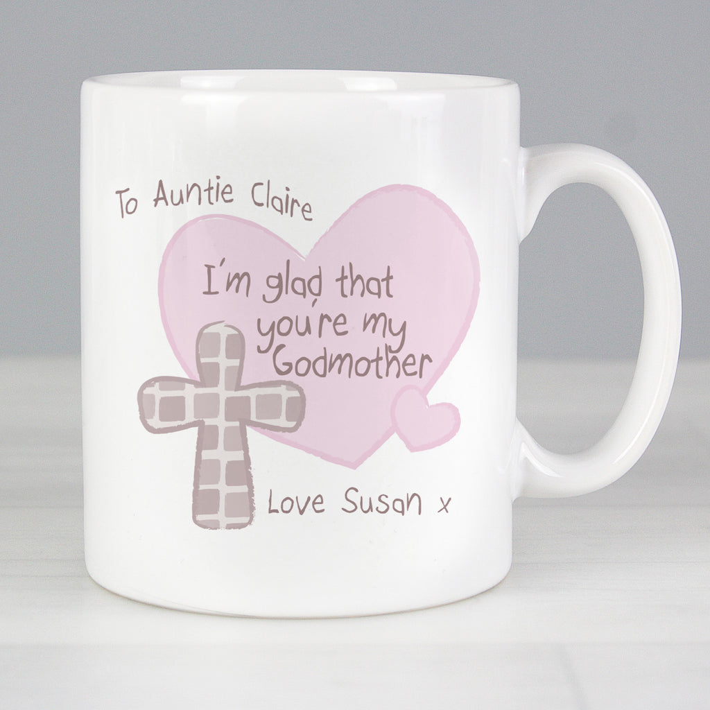 Personalised Godmother Mug - Buy Mugs at GiftMasters.co.uk