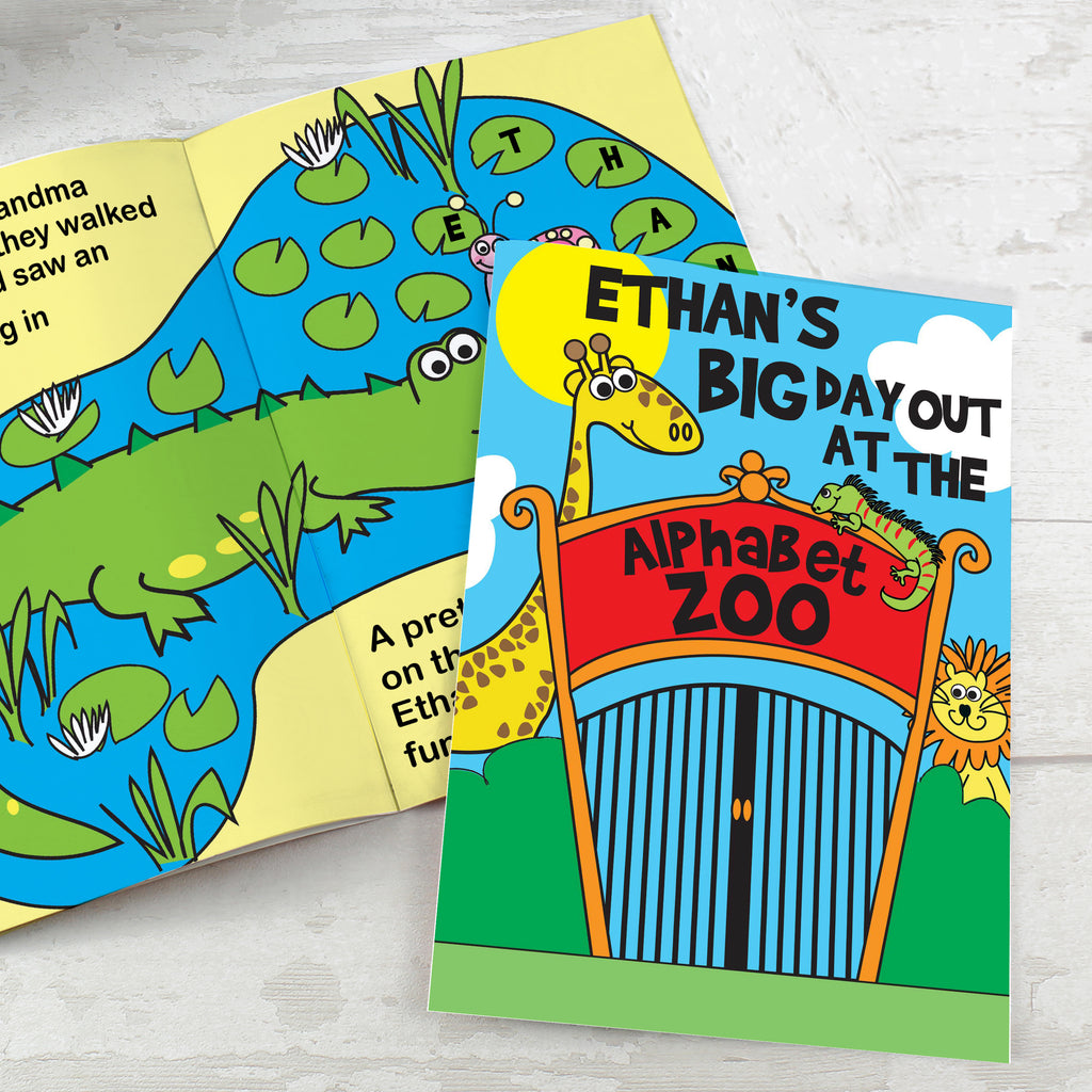 Personalised Zoo Story Book - Buy Books at GiftMasters.co.uk