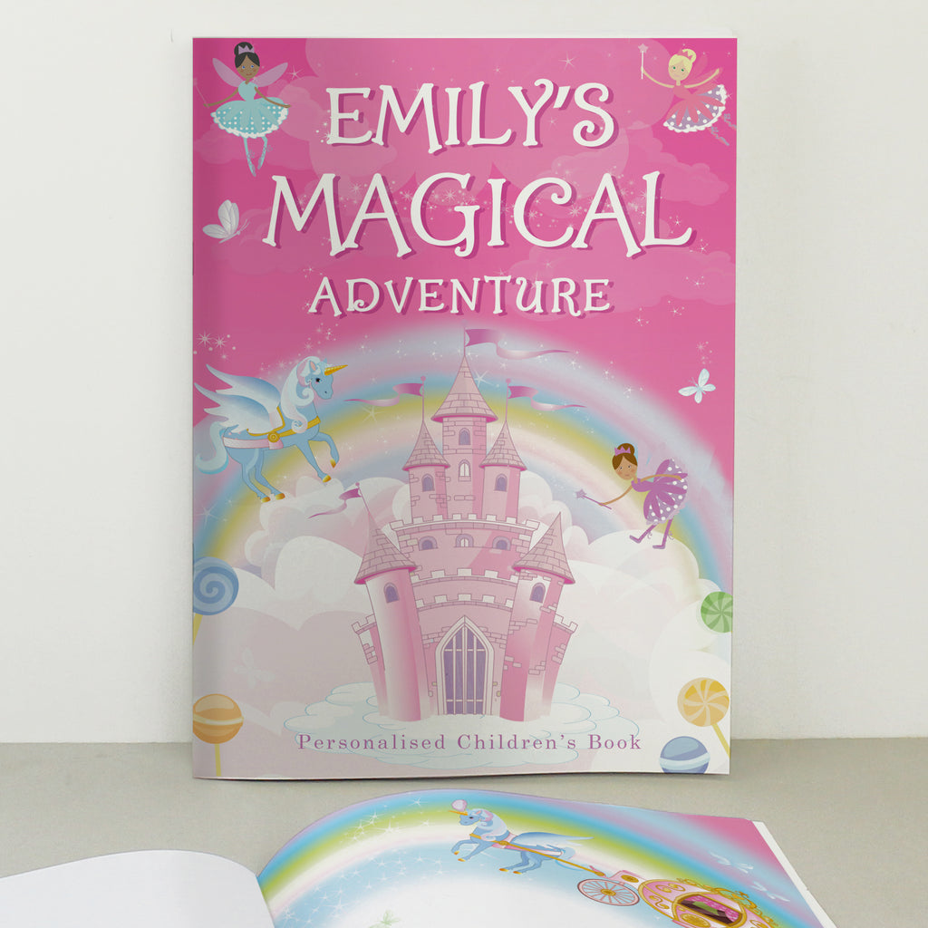 Personalised Princess & Unicorn Magical Story Book - Buy Books at GiftMasters.co.uk