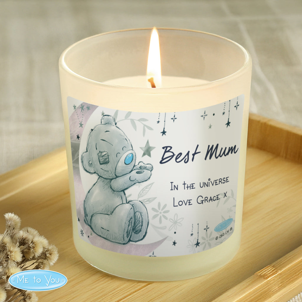 Personalised Moon & Stars Me To You Scented Jar Candle - Buy Licensed Products at GiftMasters.co.uk