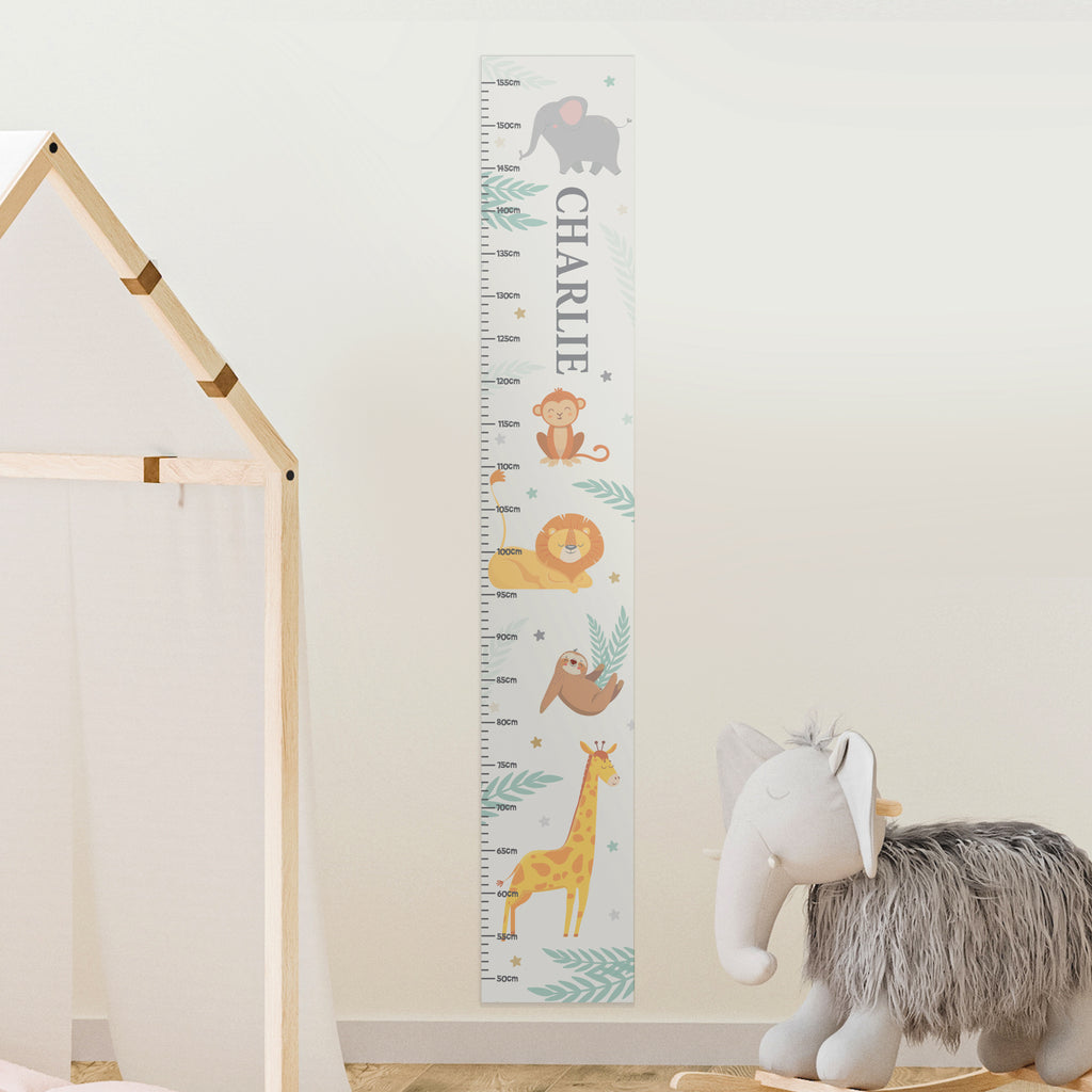 Personalised Animal Height Chart - Buy Keepsakes at GiftMasters.co.uk