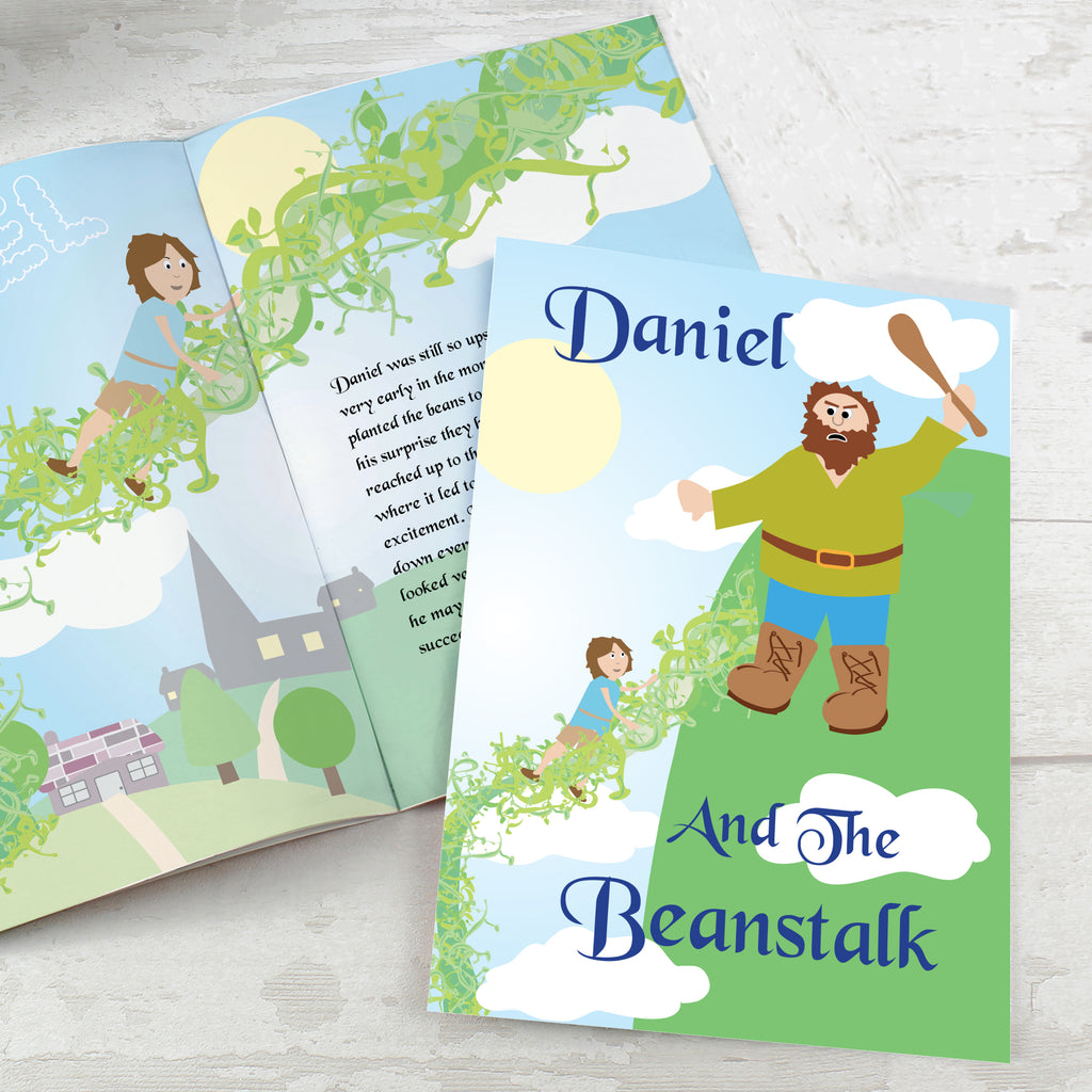 Personalised Jack and the Beanstalk Story Book - Buy Books at GiftMasters.co.uk