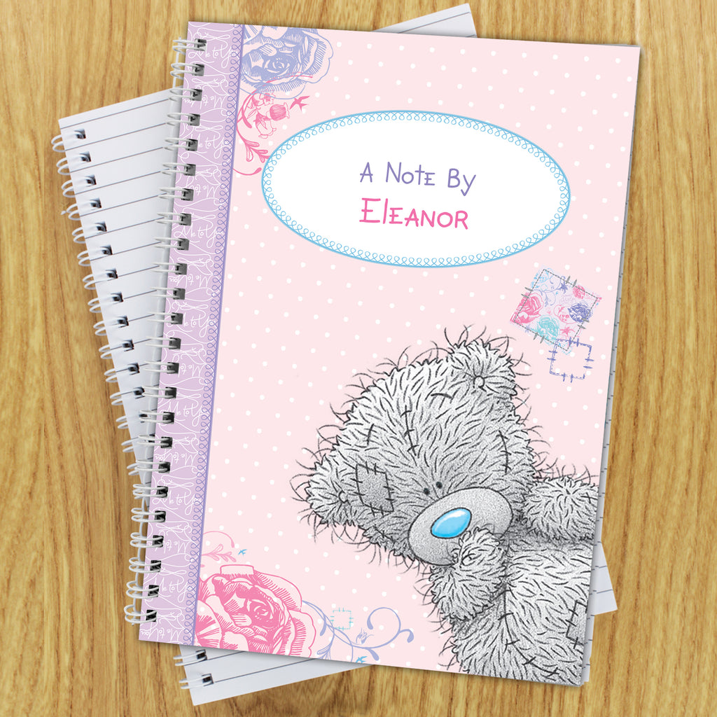 Personalised Me To You Girls A5 Notebook - Buy Stationery & Pens at GiftMasters.co.uk