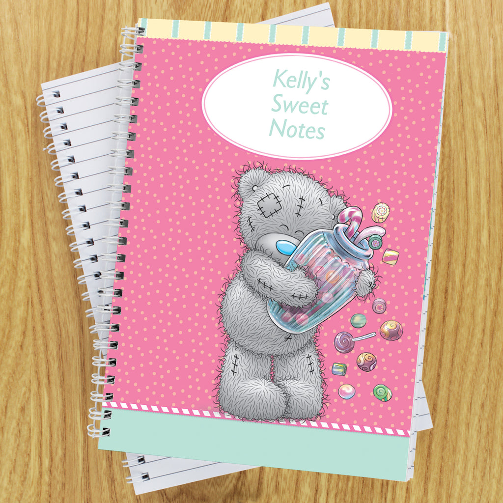 Personalised Me to You Candy Girl A5 Notebook - Buy Stationery & Pens at GiftMasters.co.uk