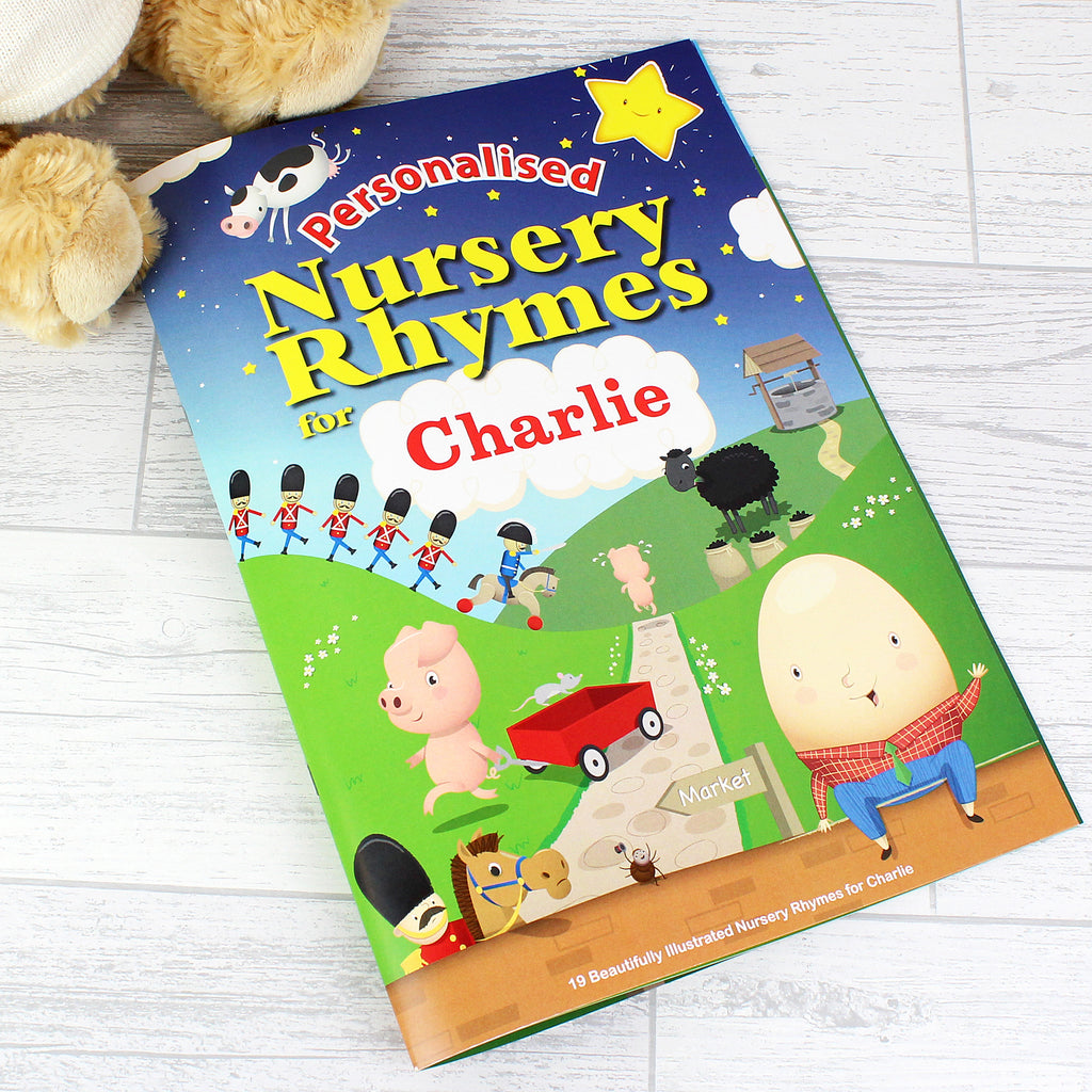 Personalised Nursery Rhyme Book - Buy Books at GiftMasters.co.uk