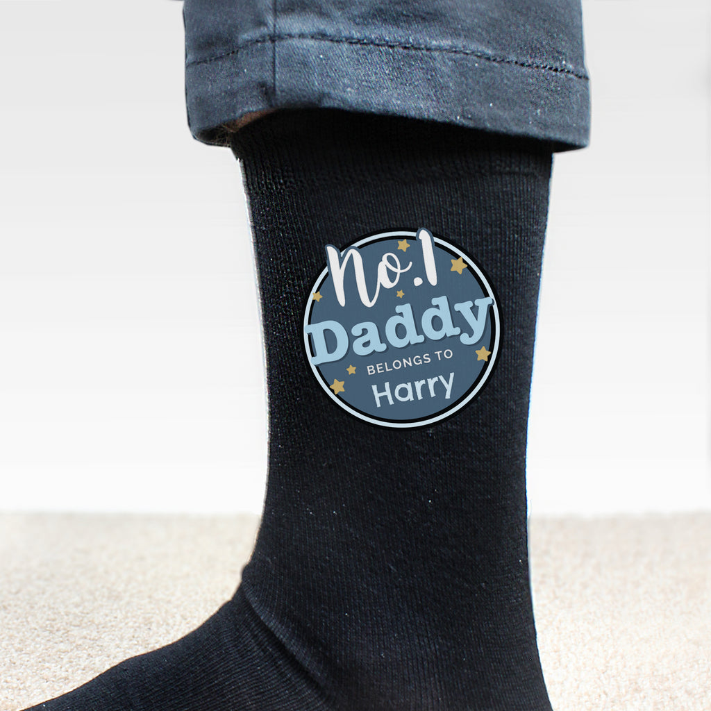 Personalised No.1 Men's Socks - Buy Clothing at GiftMasters.co.uk