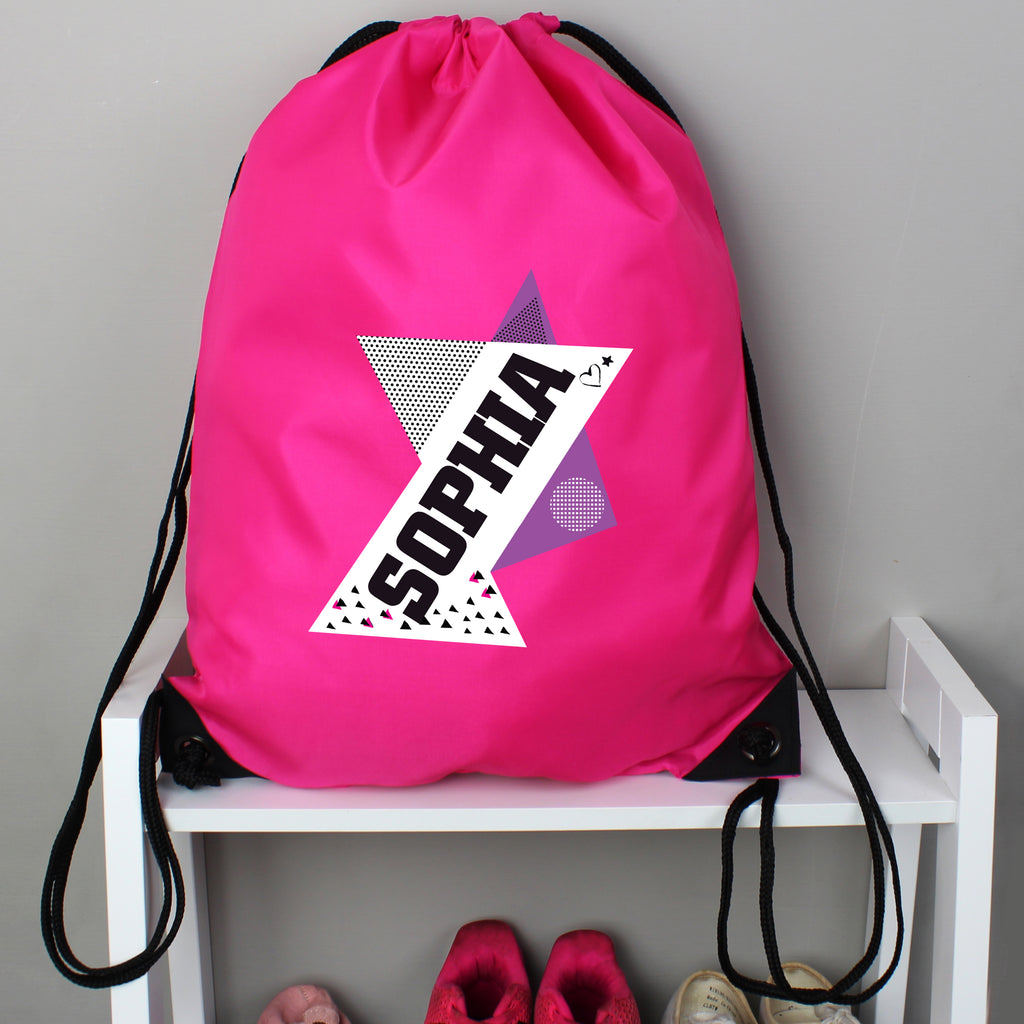 Personalised Dance Pink Kit Bag - Buy Textiles at GiftMasters.co.uk