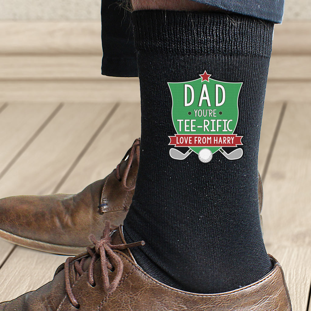 Personalised Tee-Rific Mens Socks - Buy Textiles at GiftMasters.co.uk