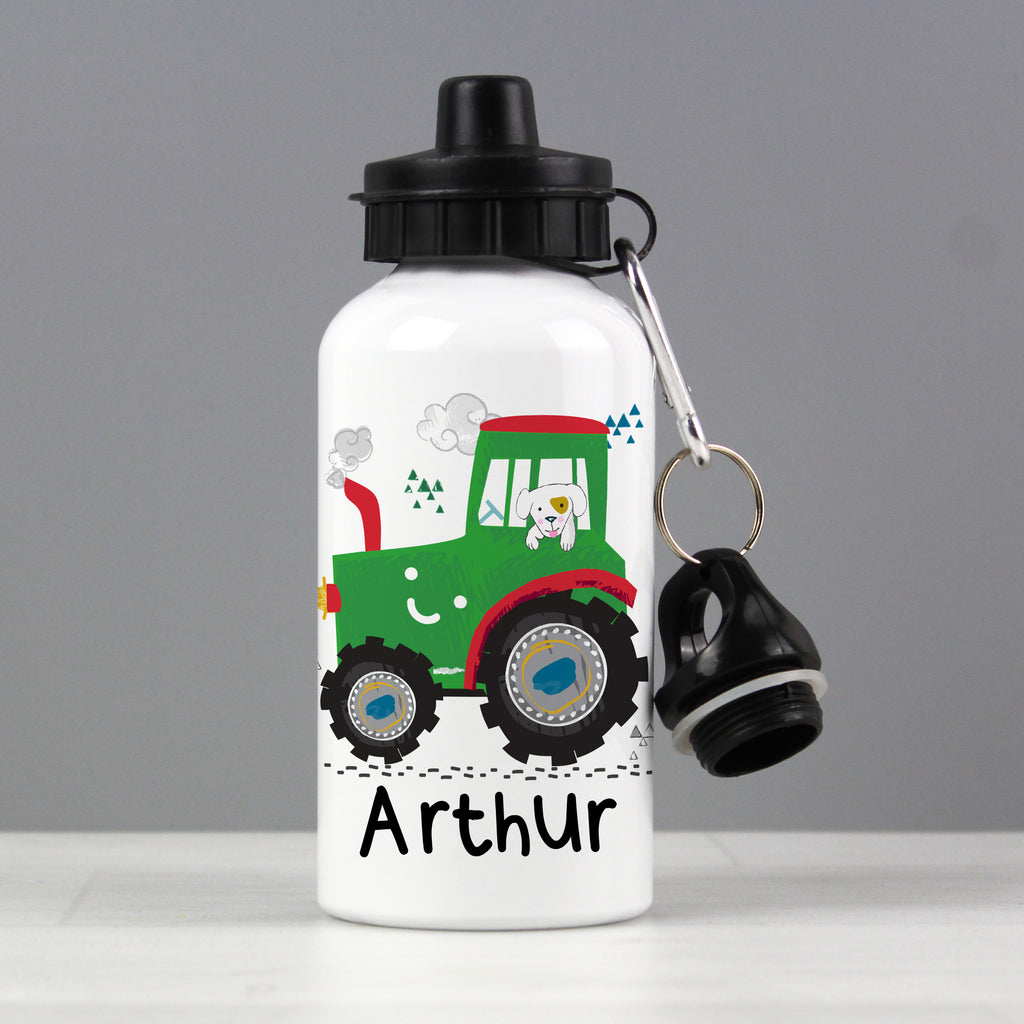 Personalised Tractor Drinks Bottle - Buy Drinks Bottles at GiftMasters.co.uk