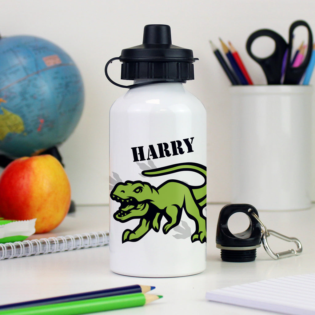 Personalised Dinosaur Drinks Bottle - Buy Drinks Bottles at GiftMasters.co.uk