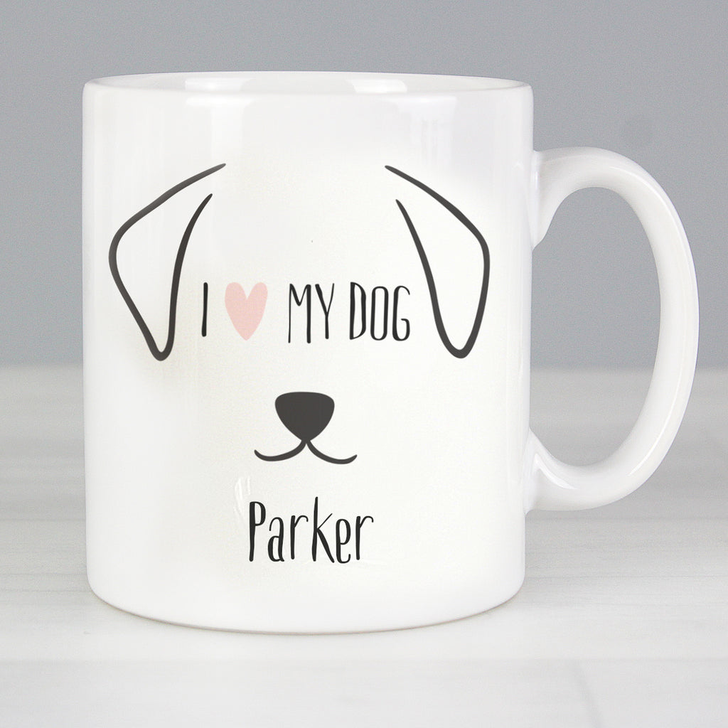 Personalised Dog Features Mug - Buy Mugs at GiftMasters.co.uk