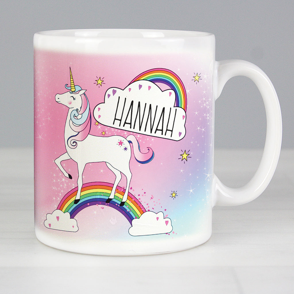 Personalised Unicorn Mug - Buy Mugs at GiftMasters.co.uk