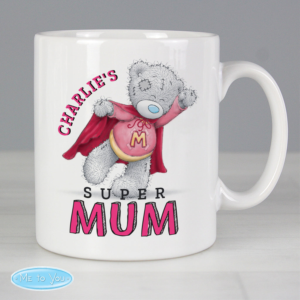 Personalised Me To You Super Mum Mug - Buy Mugs at GiftMasters.co.uk