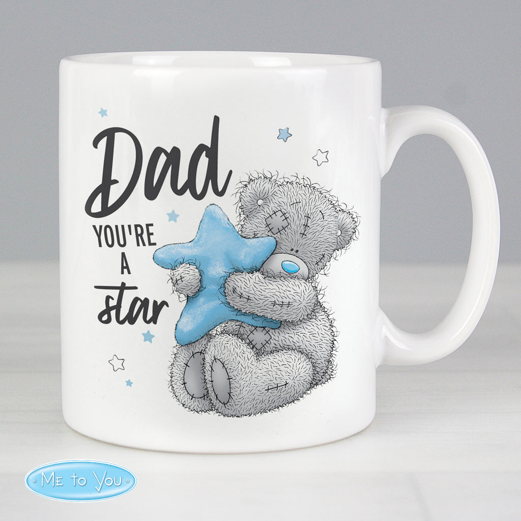Personalised Me To You Dad You're A Star Mug - Buy Licensed Products at GiftMasters.co.uk