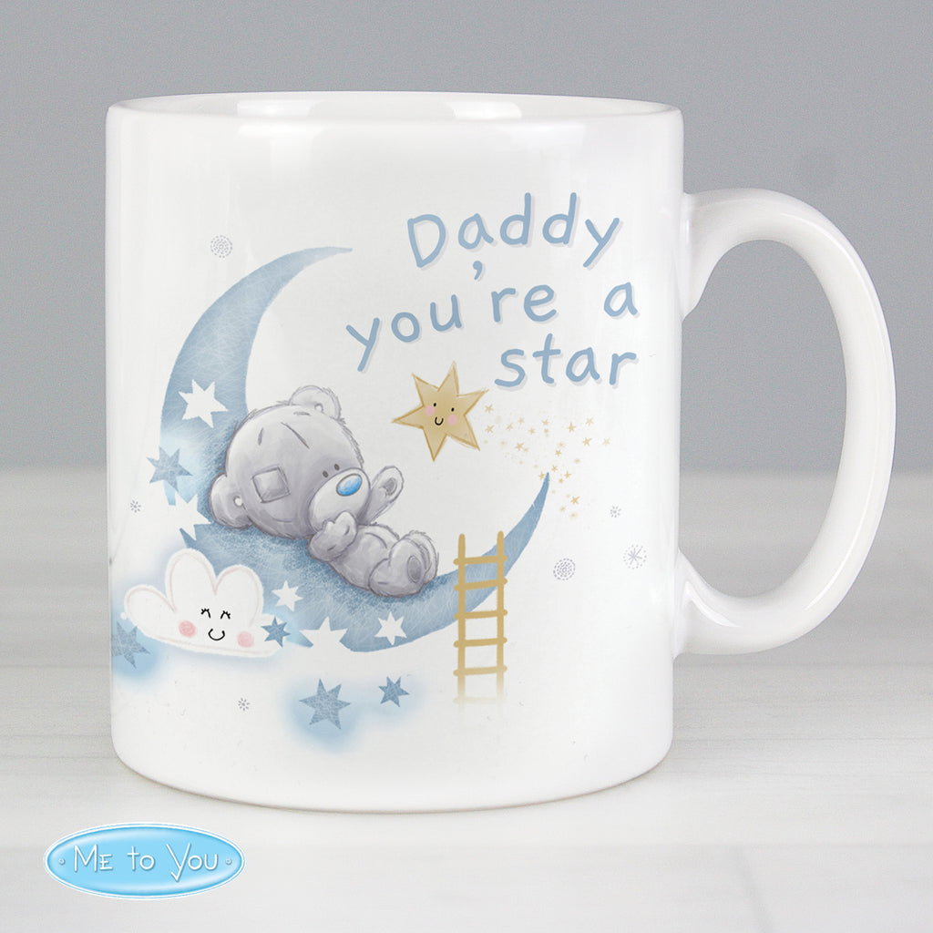Personalised Tiny Tatty Teddy Daddy You're A Star Mug - Buy Mugs at GiftMasters.co.uk