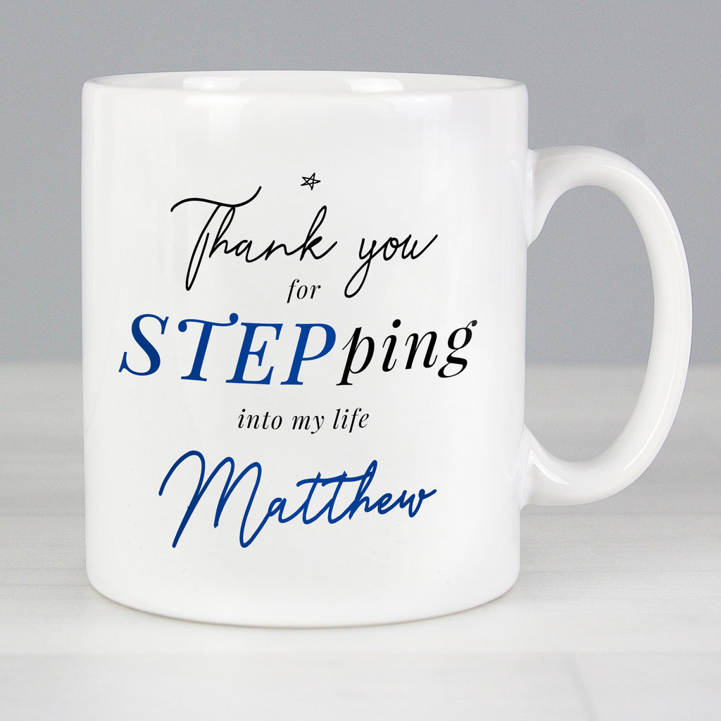 Personalised Step Dad Mug - Buy Mugs at GiftMasters.co.uk